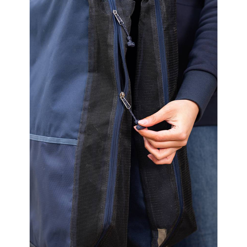 LeMieux Saddle Pad Carry Bag - Navy-4