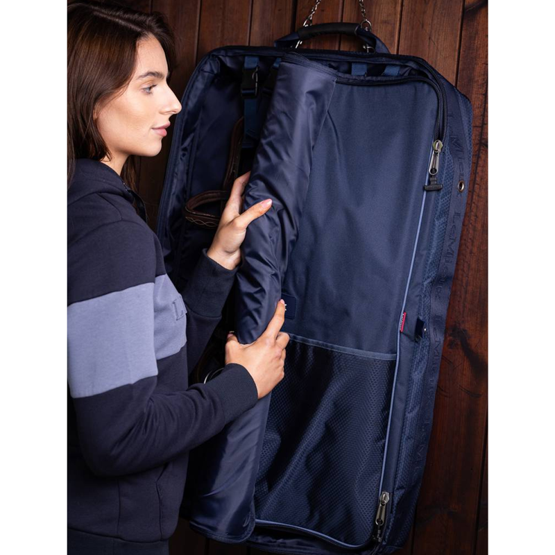 LeMieux Pro Twin Bridle Bag - Navy-4