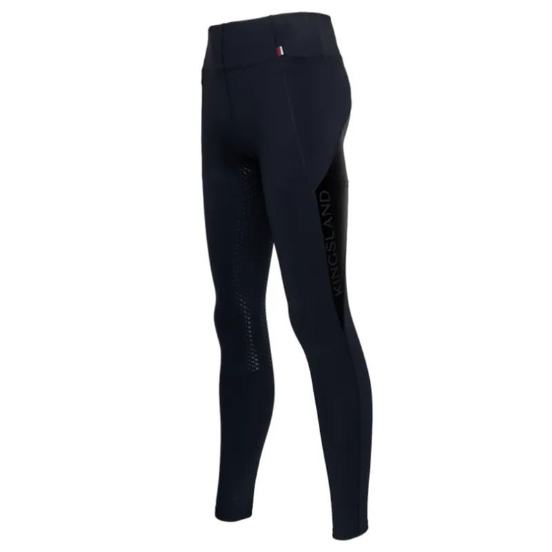 Kingsland KLJulia Ladies F-Grip Training Tights - Navy