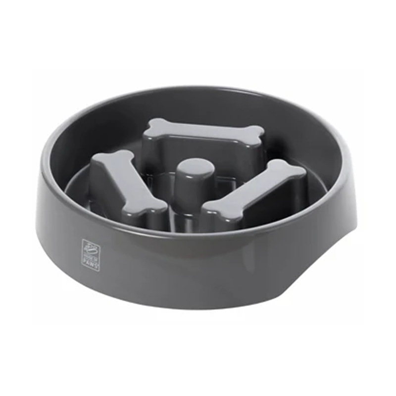 House of Paws Go Slow Bone Bowl Feeder