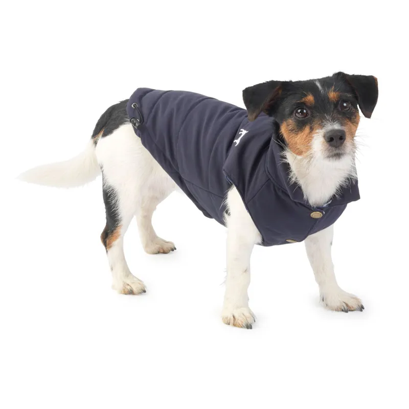 House Of Paws Fleece Lined Gilet - Navy
