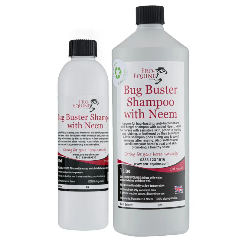 Pro-Equine Bug Buster Neem Shampoo