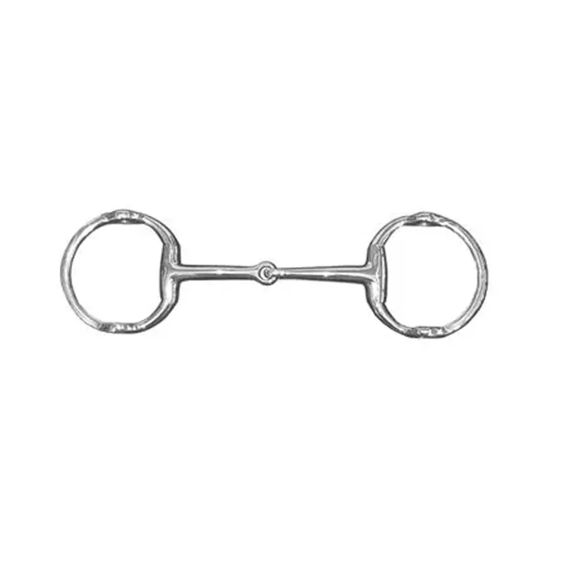 JHL Pro Steel Cheltenham Gag Eggbutt Snaffle