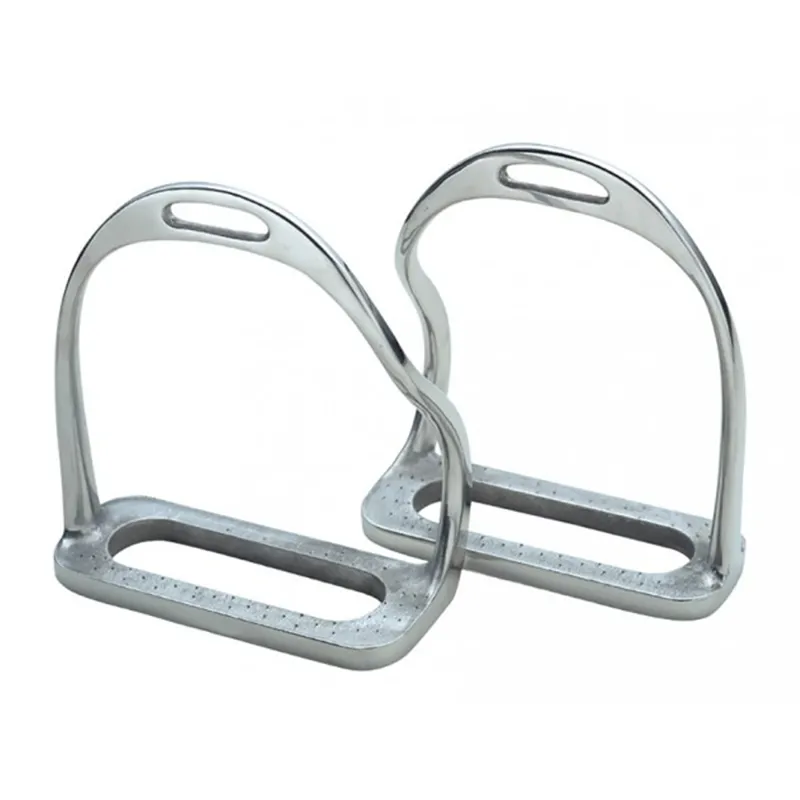 JHL Pro Steel Bent Leg Safety Stirrups