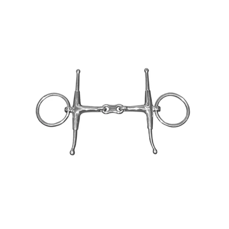 JHL Pro Steel French Link Fulmer Snaffle Bit