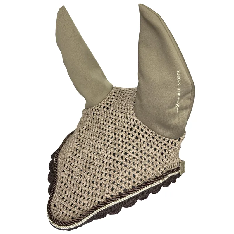 Schockemohle Coach Fly Veil without Logo - Coffee Latte