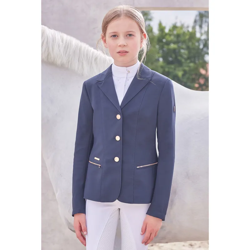 Pikeur Manila Children's Competition Jacket - Navy-2