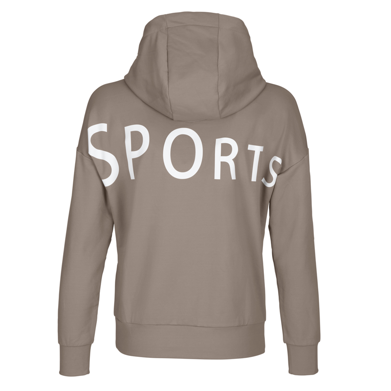 Pikeur Classic Sports Ladies Hoody - Soft Greige-1