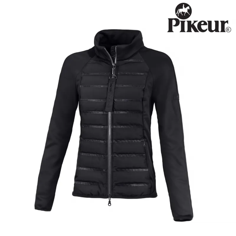 Pikeur Lien Material Mix Ladies Jacket - Black