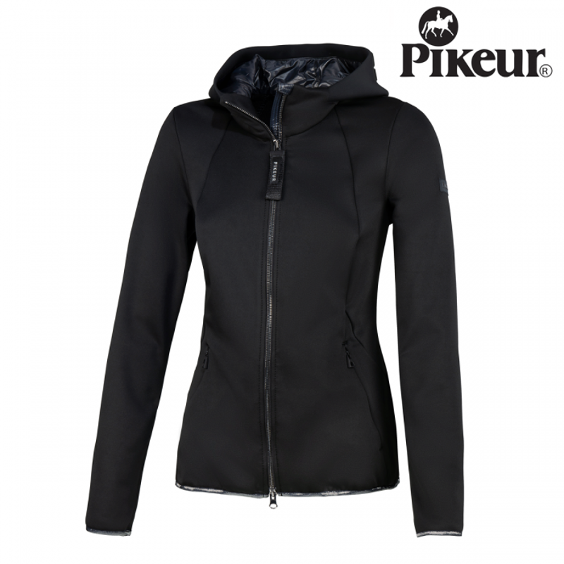 Pikeur Lova Ladies Fleece Jacket - Black-1