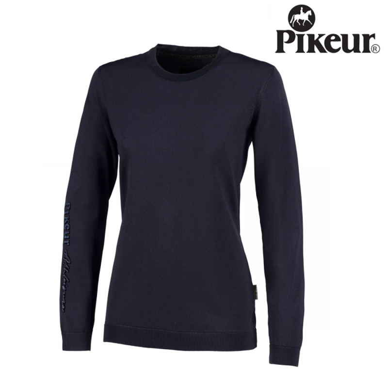 Pikeur Livie Round Neck Ladies Pullover - Night Sky-1