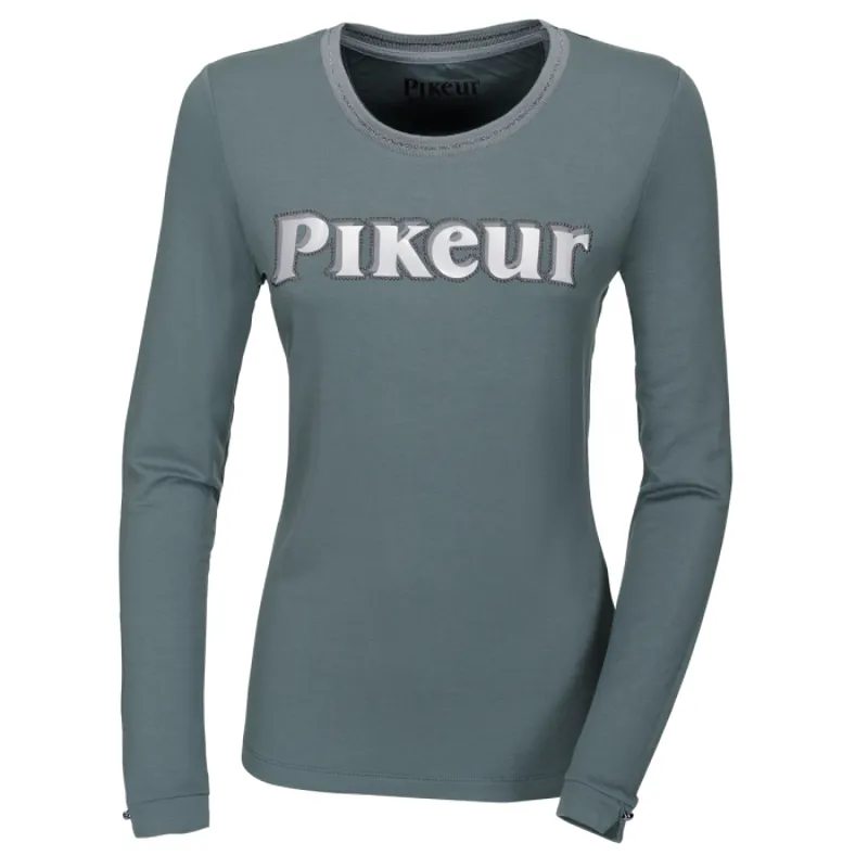 Pikeur Ally Ladies T-Shirt - Steel Blue