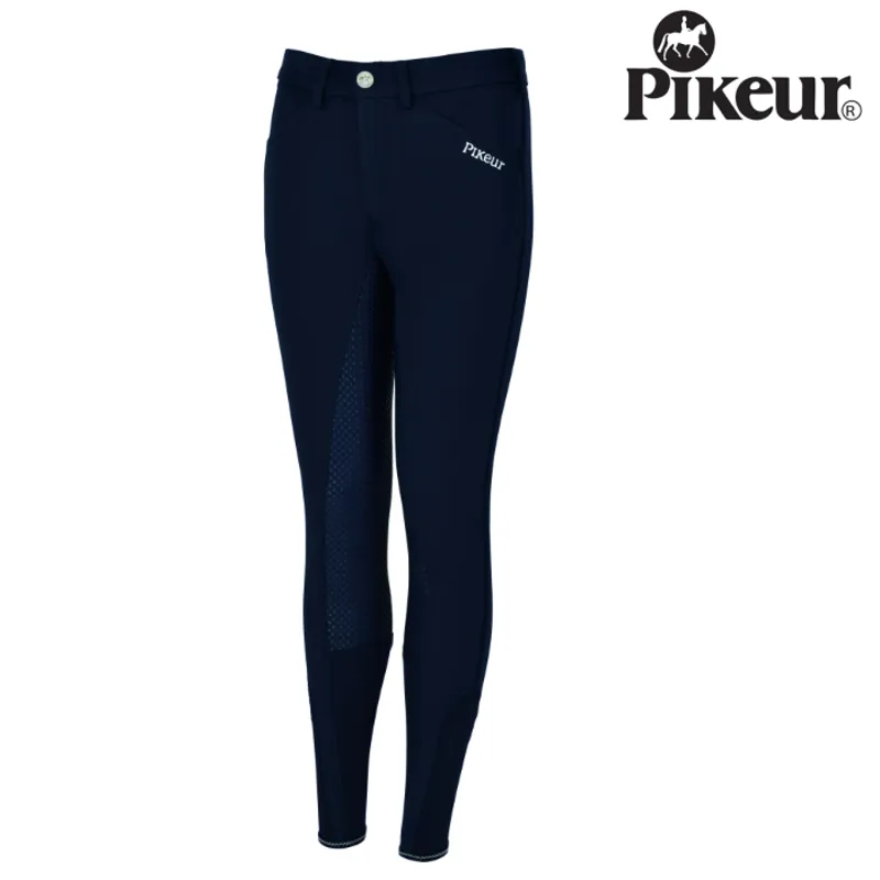Pikeur Braddy Grip Children Softshell Breeches Night Blue