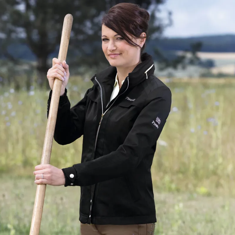 Pikeur Oletta Ladies Waterproof Jacket Premium Collection - Black-2