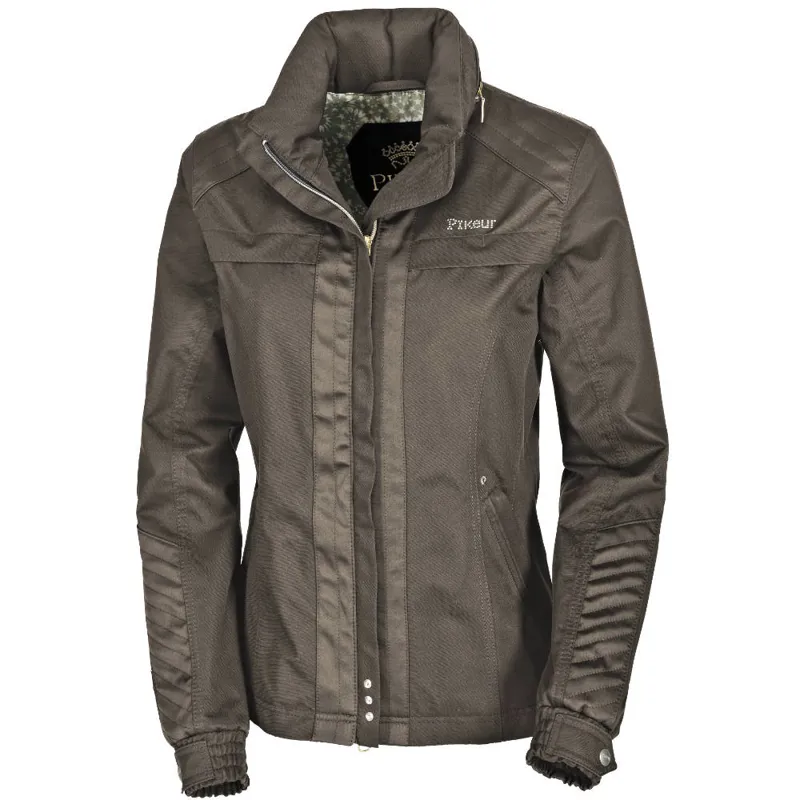 Pikeur Oletta Ladies Waterproof Jacket Premium Collection - Taupe
