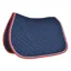 Mark Todd Piped Saddle Pad - Navy/Red/White