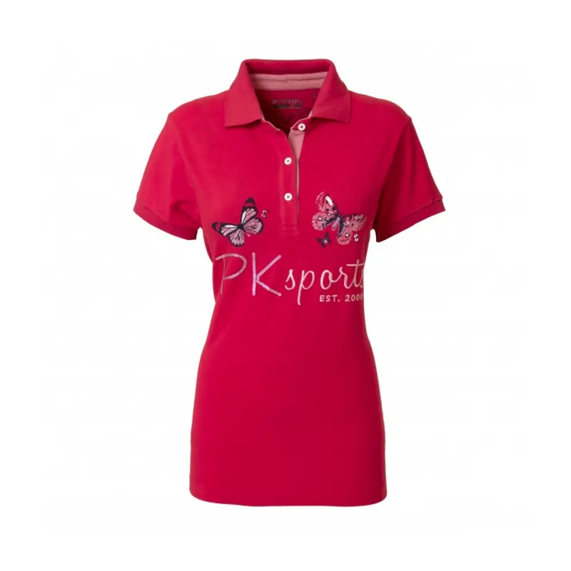 PK International Zalisto Ladies Polo Shirt - Lollipop Red-1