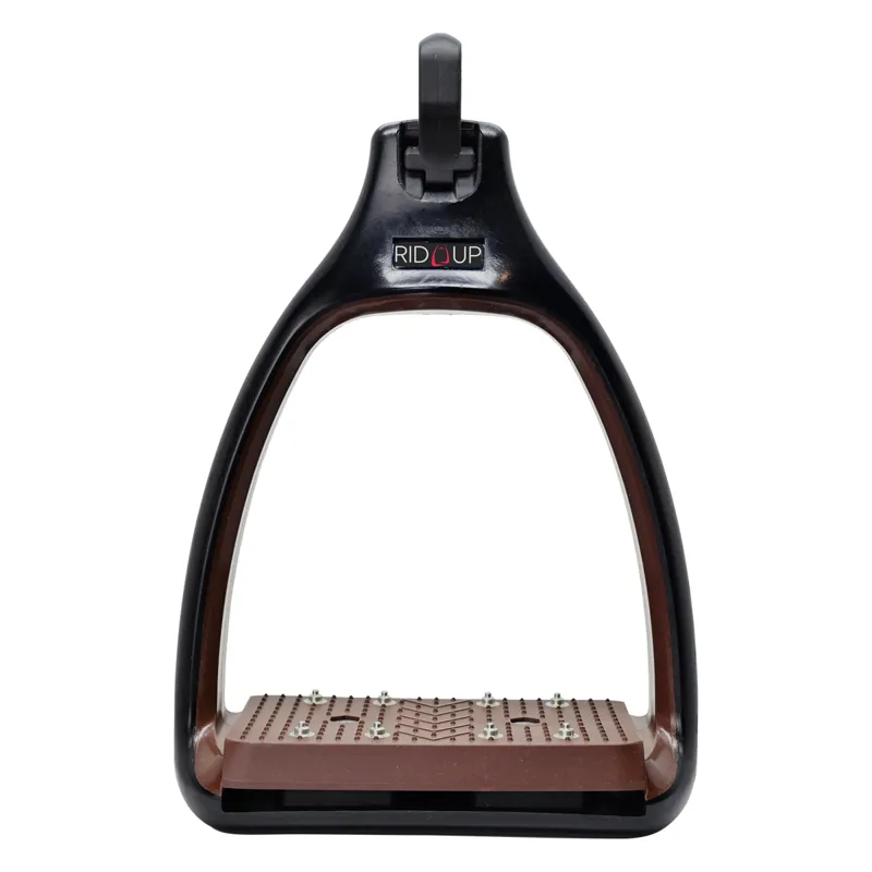 RID'UP Safety Stirrups Plus - Chocolate