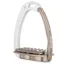Tech Stirrups Venice Plus Evo - Silver/Brown