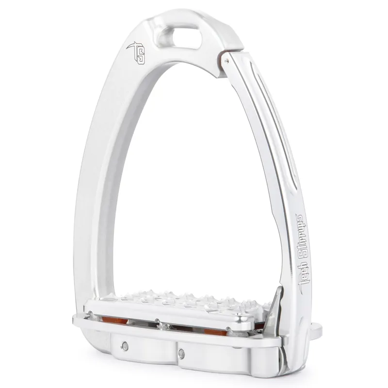 Tech Stirrups Venice Plus Evo - Silver/Silver