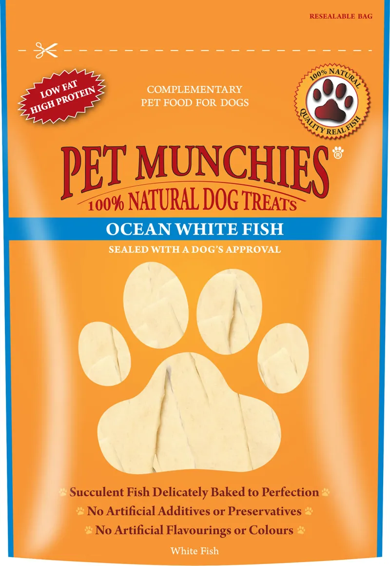 Pet Munchies Ocean White Fish - 100g