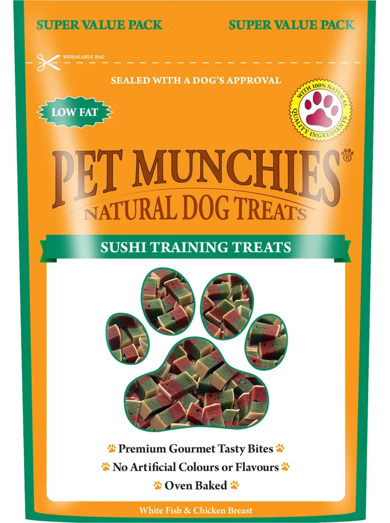 Pet Munchies Training Treats Sushi - 150g