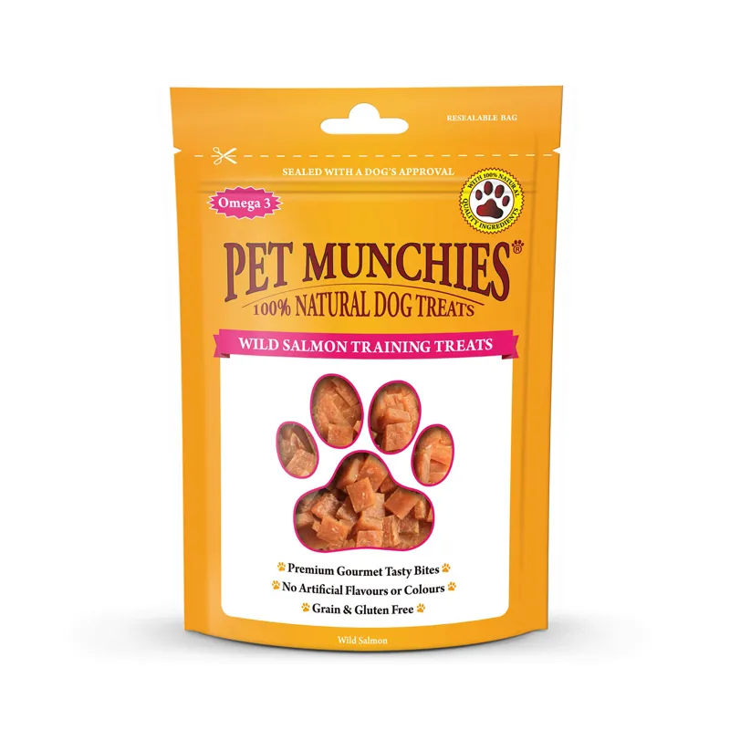 Pet Munchies Training Treats Wild Salmon - 50G