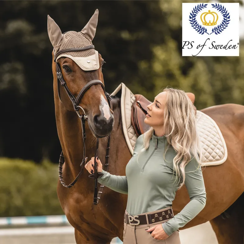 PS Of Sweden Pole Jump Saddlepad - Sand-4