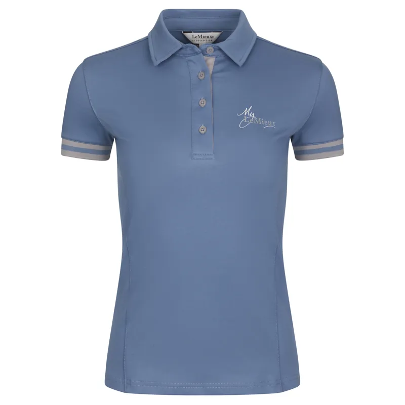 My LeMieux Polo Shirt - Ice Blue