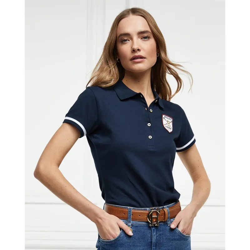 Holland Cooper Classic Polo Shirt - Ink Navy