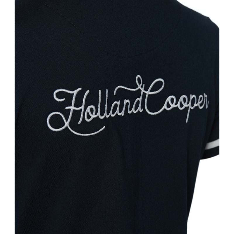 Holland Cooper Classic Polo Shirt - Ink Navy-2