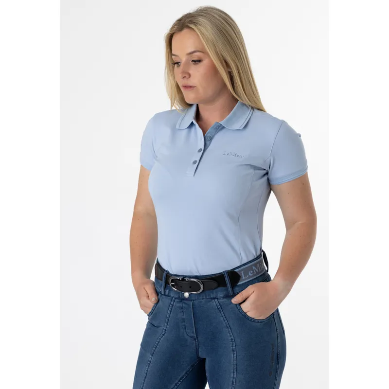 My LeMieux Polo Shirt - Mist-5