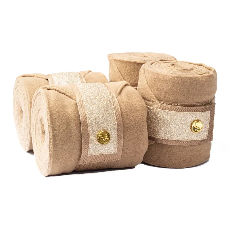 PS of Sweden Stardust Polo Bandages - Dark Gold