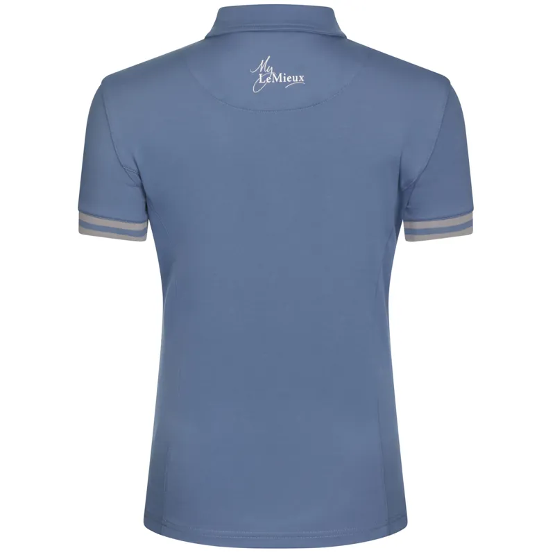 My LeMieux Polo Shirt - Ice Blue-2