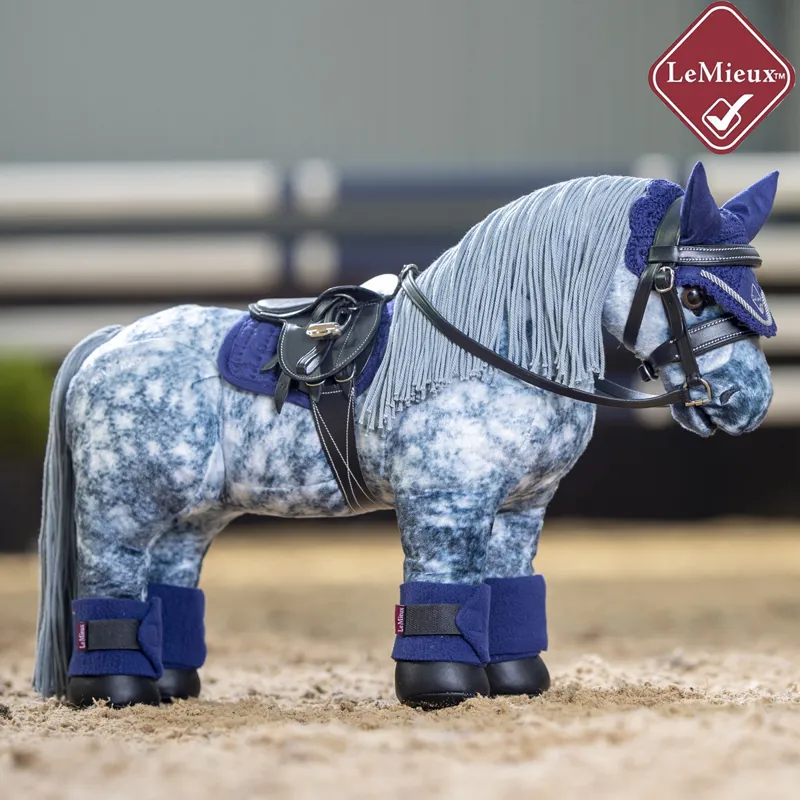 Mini LeMieux Pony Bandages - Ink Blue-1