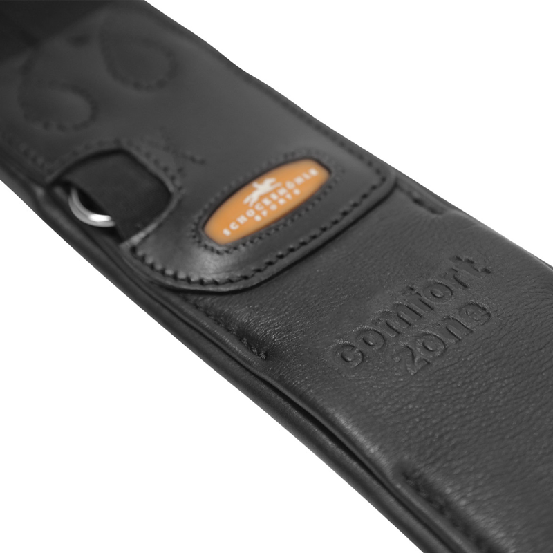 Schockemohle Portland Anatomic Girth - Black/Silver-3