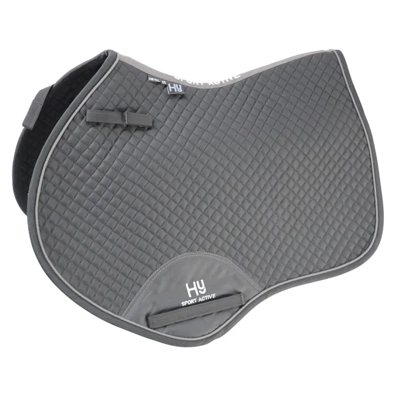 Hy Sport Active Close Contact Saddlepad - Black