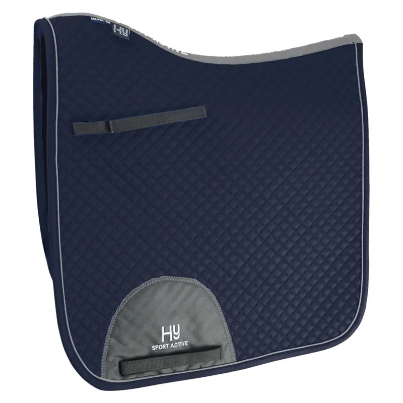 Hy Sport Active Dressage Saddle Pad - Midnight Navy