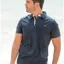 Horseware AA Platinum Men's Prato Classic Polo - Ombre Blue - XL