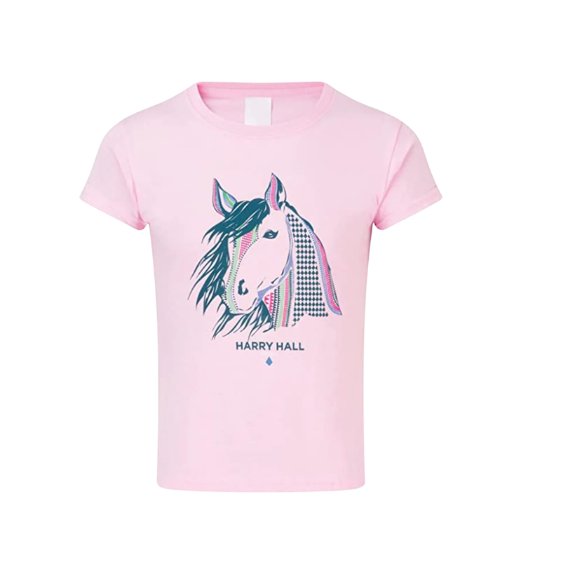 Harry Hall Childs Starbeck T Shirt - Pink