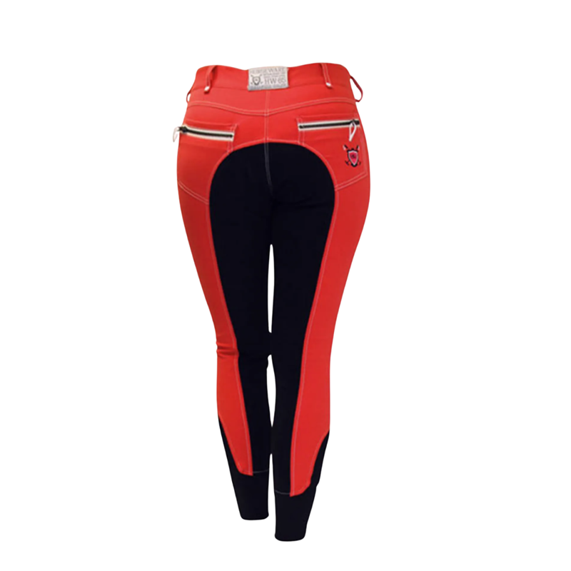 Horseware Adalie Ladies Full Seat Breeches - Watermelon-1