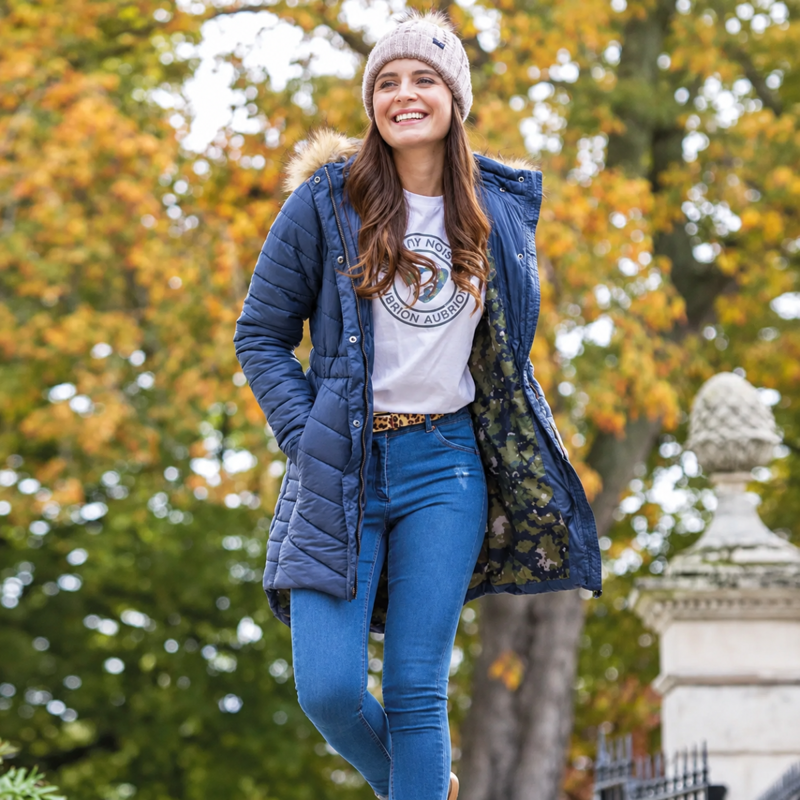 Aubrion Paddington Insulated Coat - Navy-2
