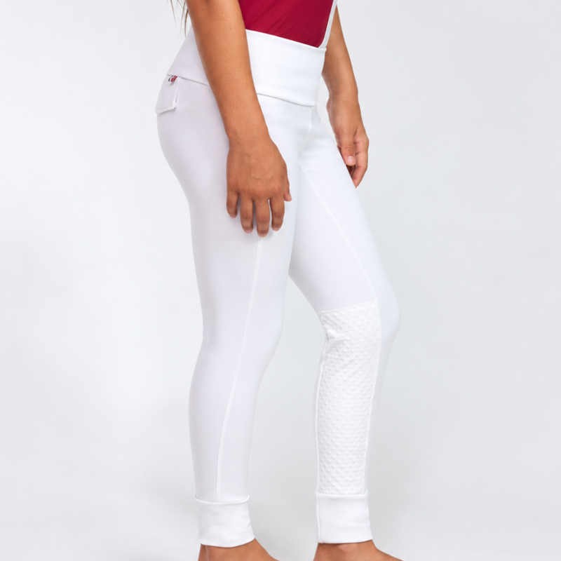 For Horses Junie Grip Breeches - White