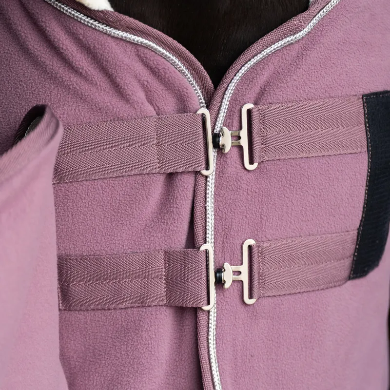 Imperial Riding Essential Fleece Rug - Mauve-5