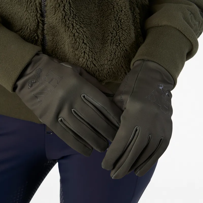 HV Polo Winter Gloves - Forest Green-1