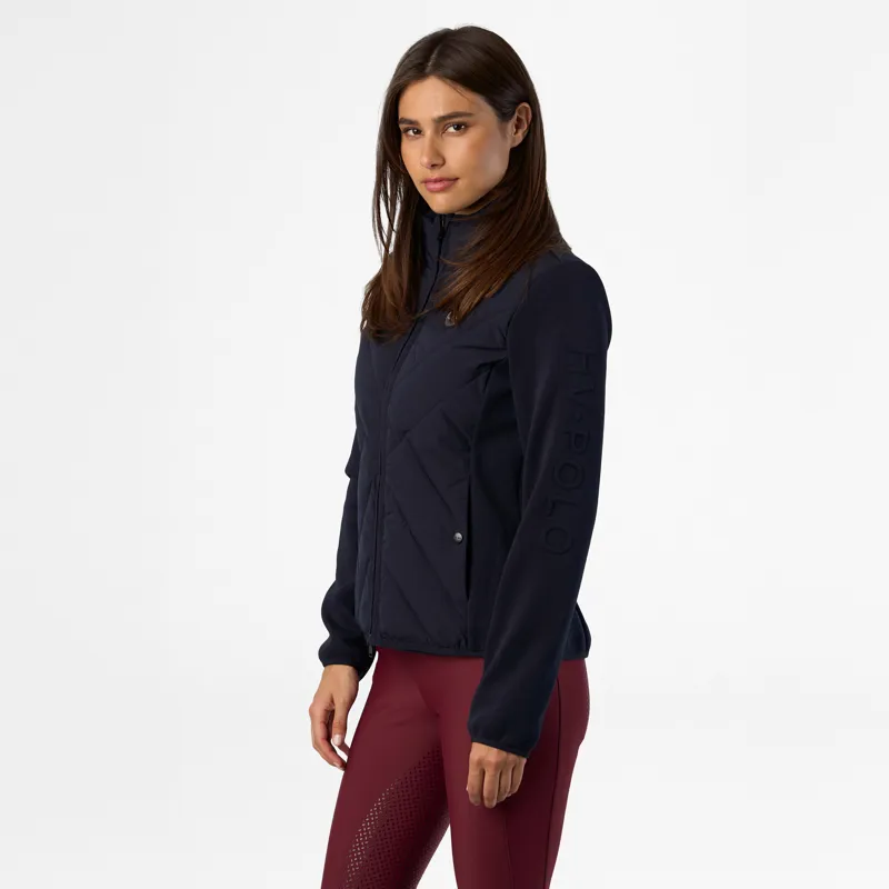 HV Polo Ladies Orchid Jacket - Navy-2