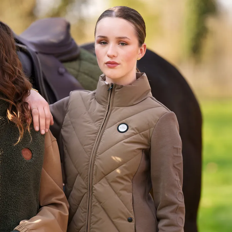 HV Polo Ladies Orchid Jacket - Peacan-3