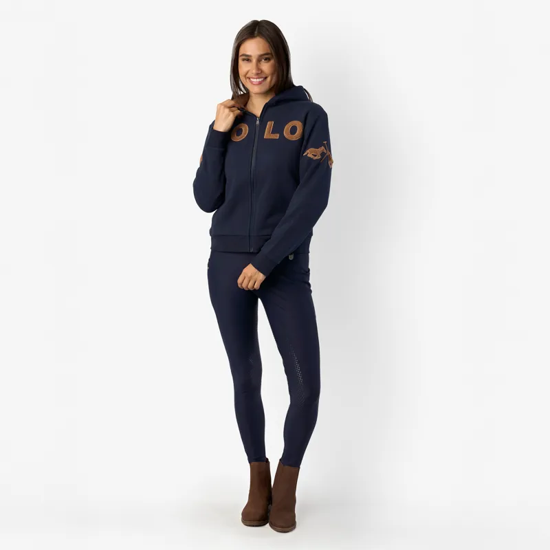 HV Polo Ladies Reina Cardigan - Navy-3