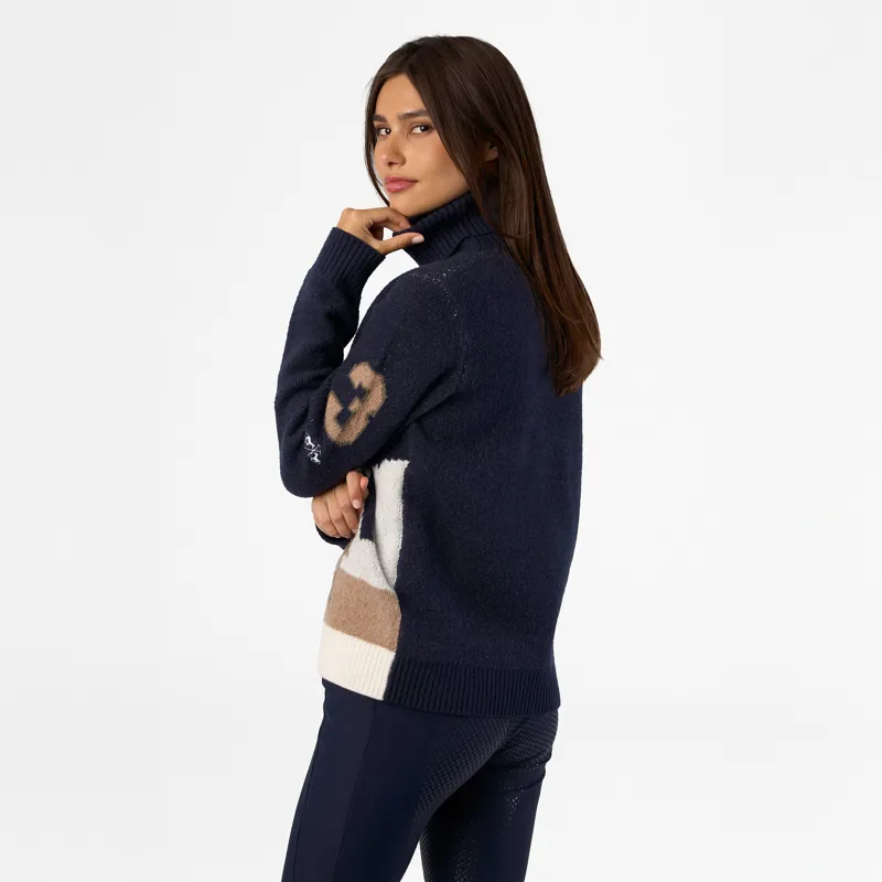 HV Polo Ladies Harper Pullover - Navy-2