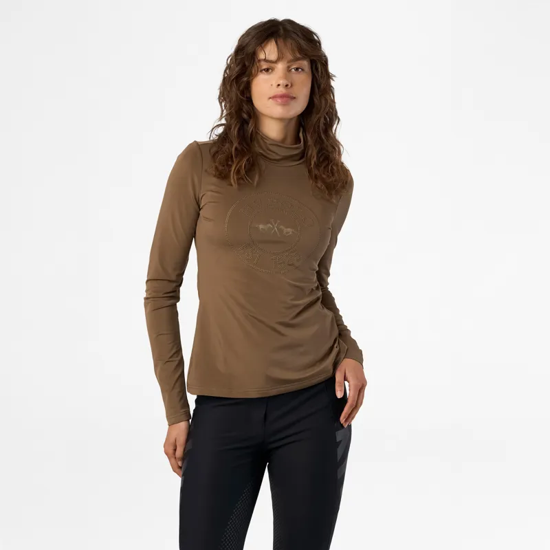 HV Polo Ladies Odette Top - Peacan-1